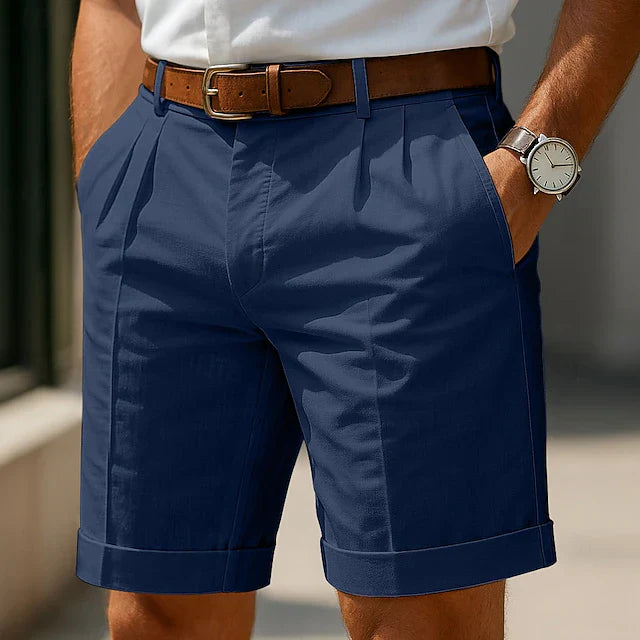 Benjamin - Short D'Été Plissé Pour Hommes